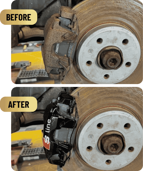 Brake Caliper Painting Package Bedford